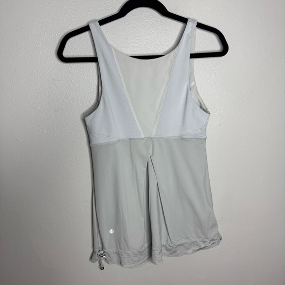 Lululemon Run: Ta Ta Topper Athletic Tank Top in Silver Spoon - Picture 12 of 16